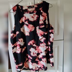 Apt. 9 Flowy And Flowery Sleeveless Top